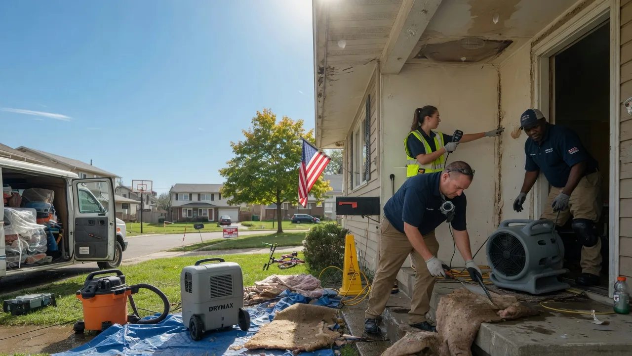 Water Damage Restoration in La Belle, MO near me
